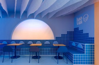 A Colorful Bao Restaurant in Valencia Inspired by Surfing + Sunsets