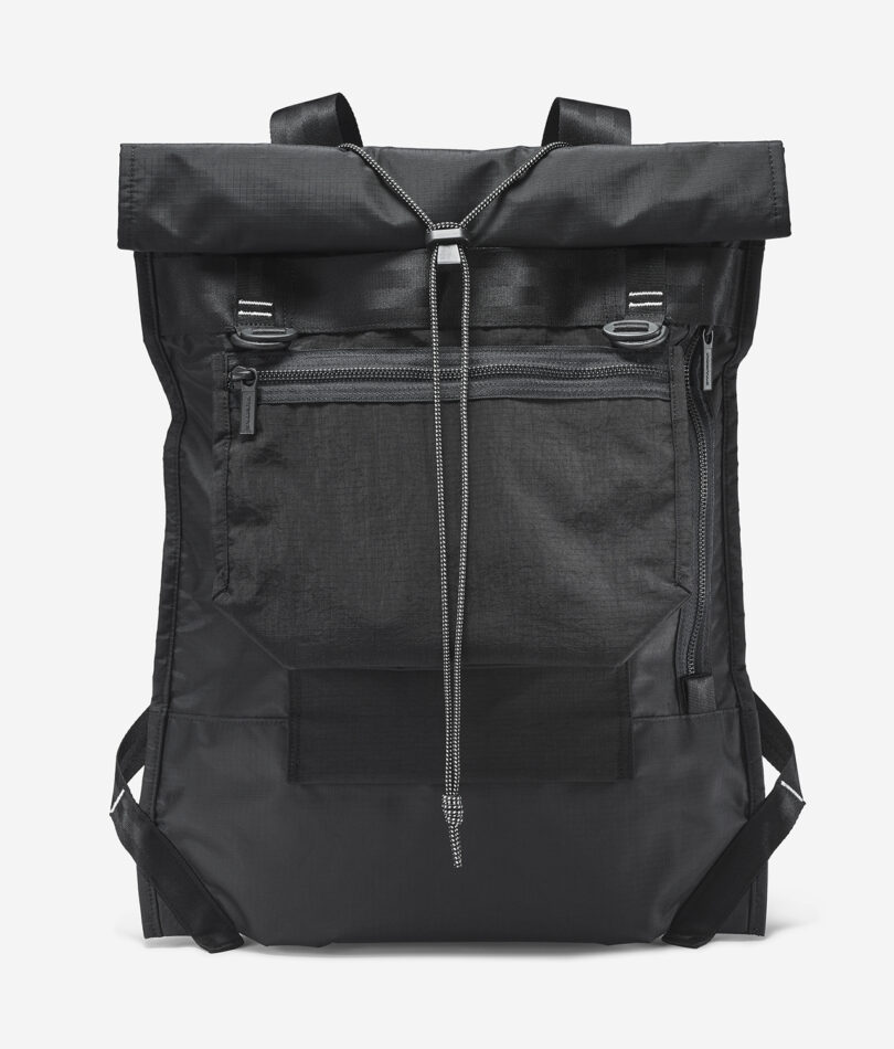 black backpack