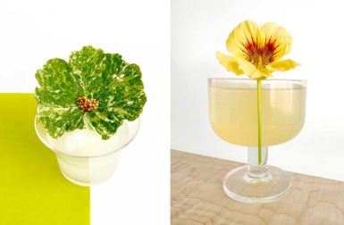 Celebrate Spring With Refreshing + Flavorful Nasturtium Cocktails