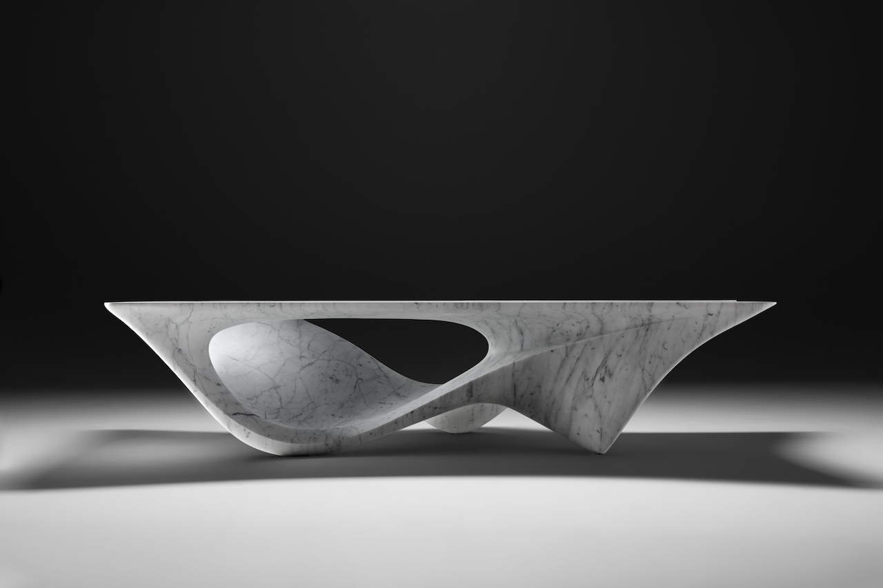 The Erosion Collection by Zaha Hadid Architects Weathers the Line Between Art + Furniture